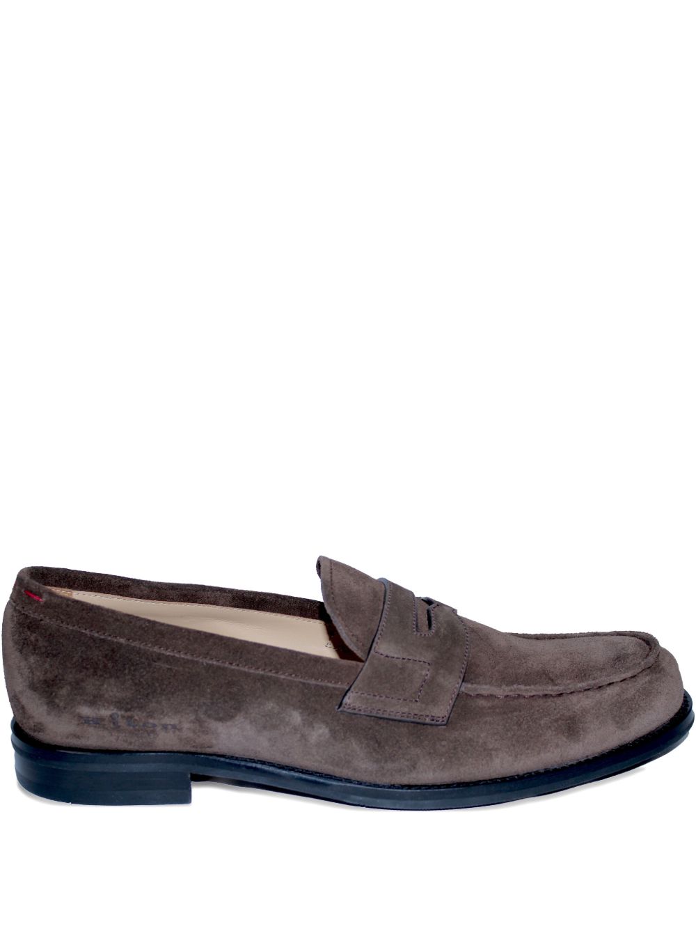 penny suede loafers