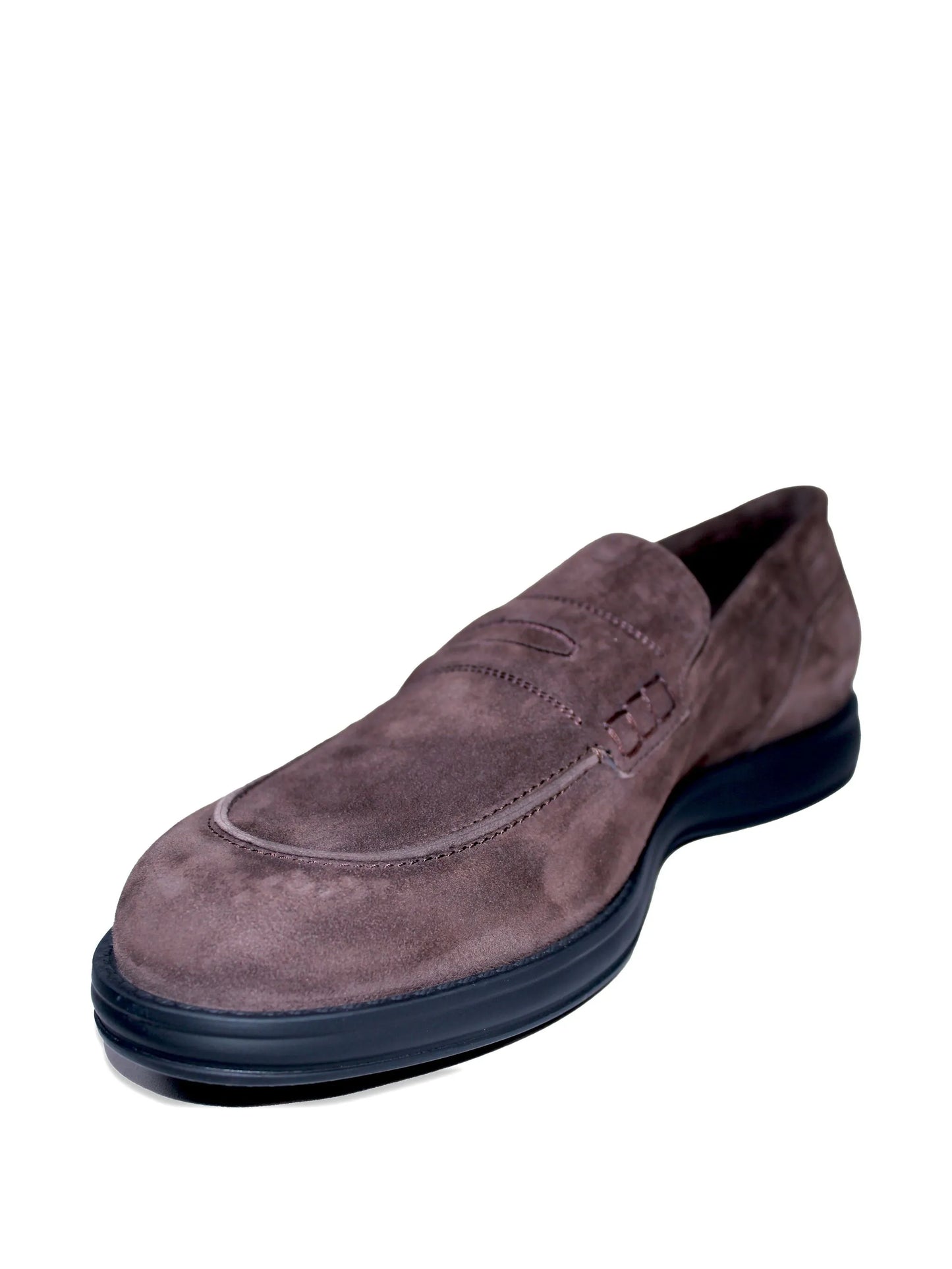 Suede Penny Loafers