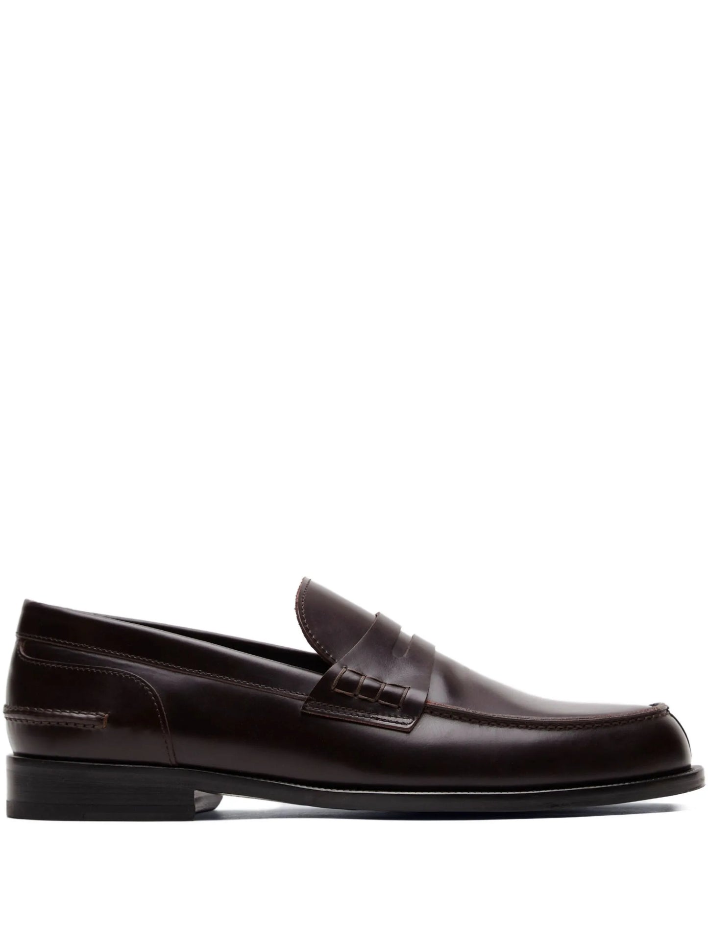 College Leather Penny Loafers