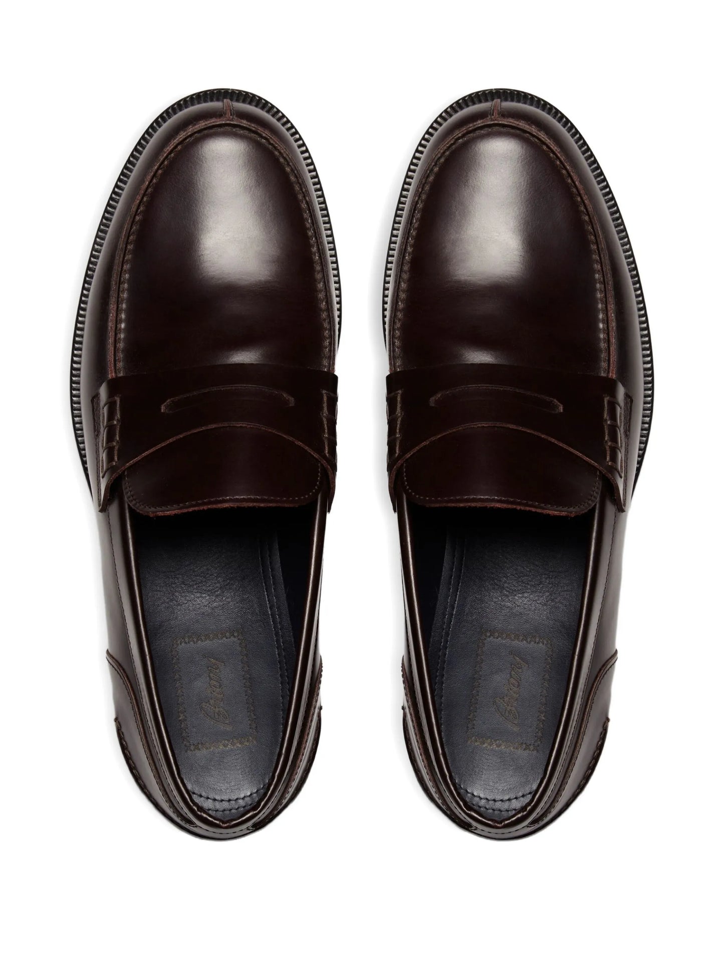 College Leather Penny Loafers