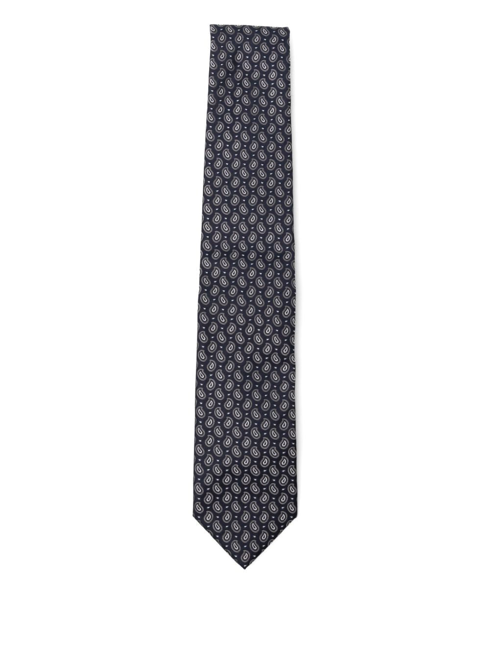 printed silk tie