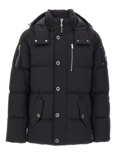 Removable-Hood Quilted Coat