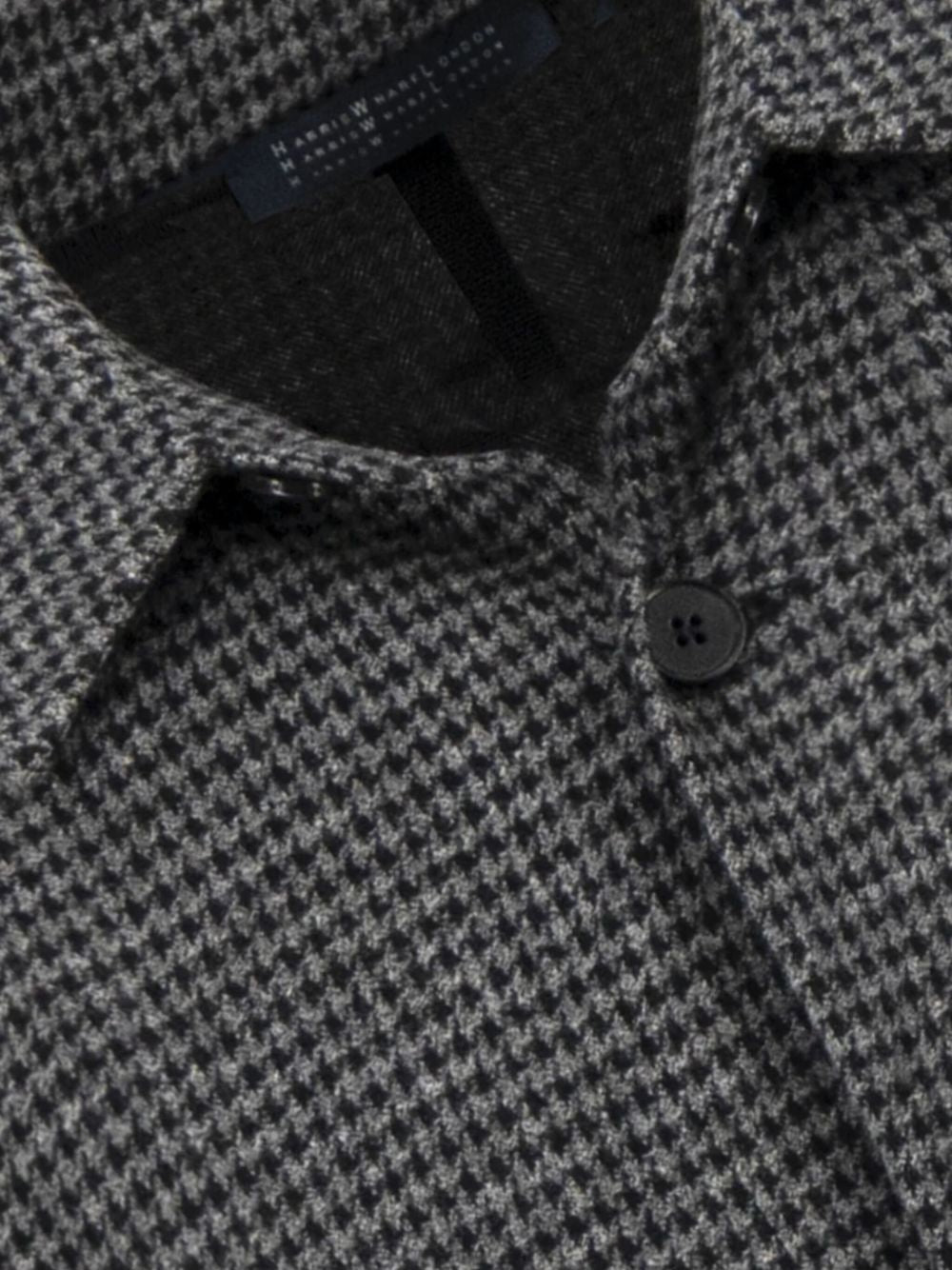 houndstooth wool jacket