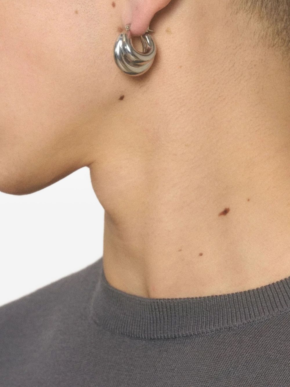 double hoop earrings