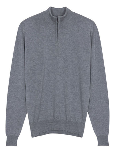 Half-Zip Merino Wool Sweater