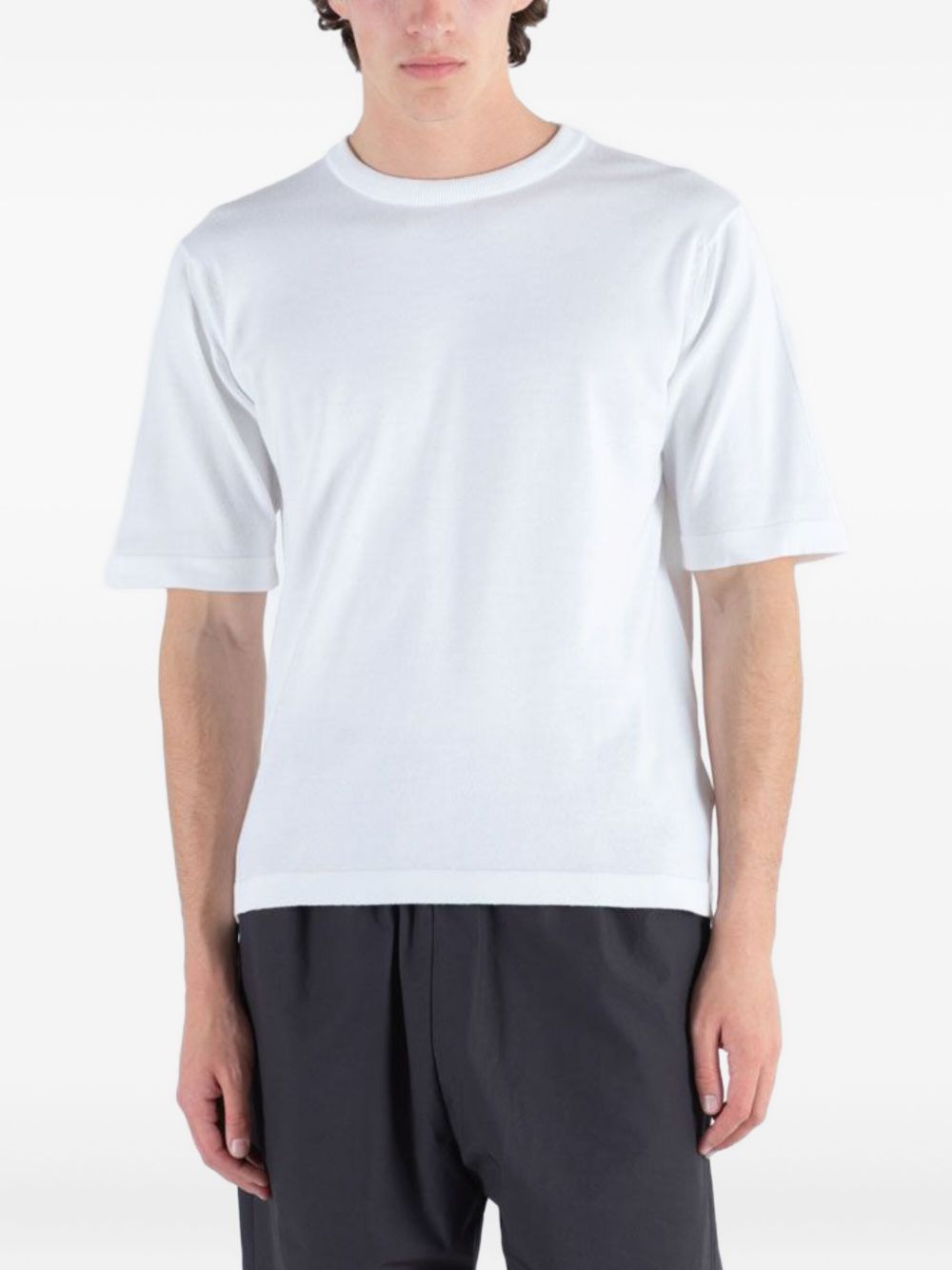 short-sleeve cotton T-shirt