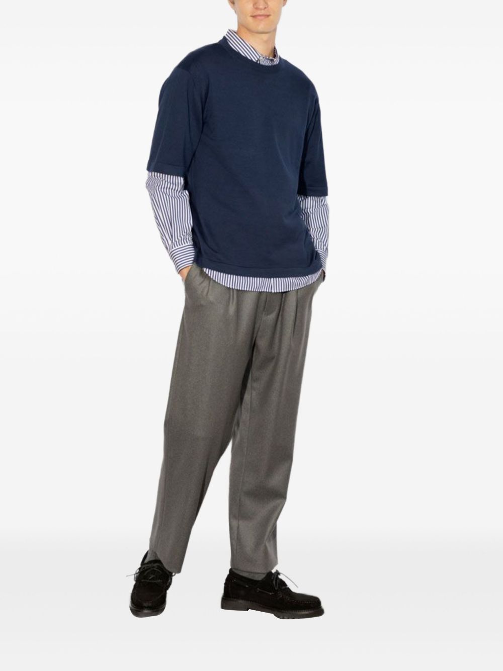 round-neck short-sleeve T-shirt