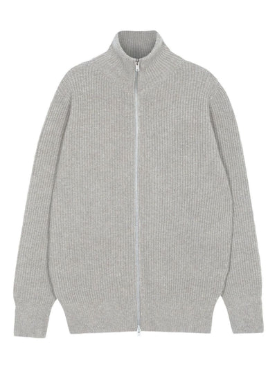 Mallam Ribbed Zip-Up Sweater