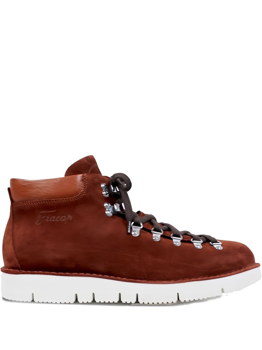 suede lace-up hiking boots