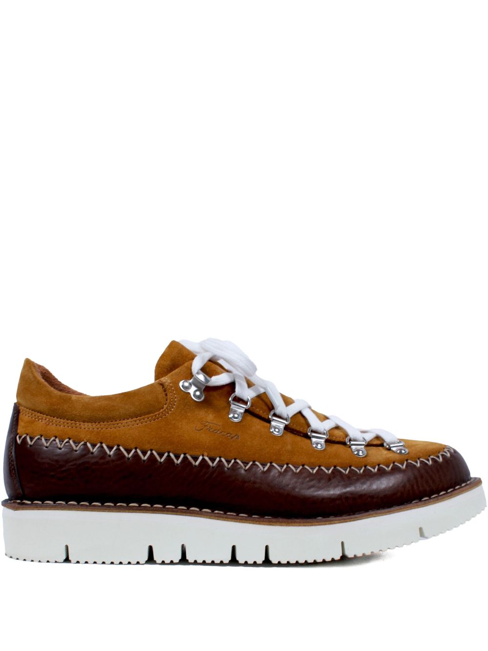 leather lace-up boots