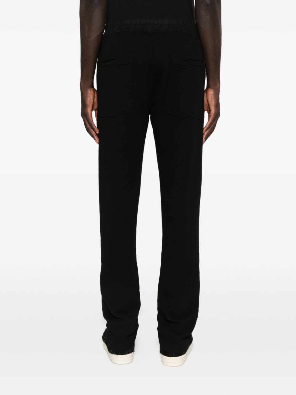 drawstring cotton trousers