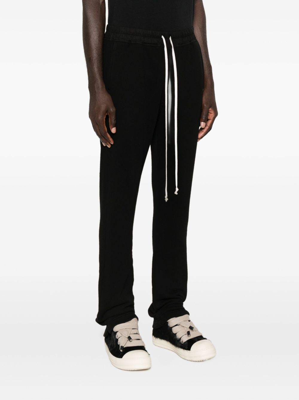 drawstring cotton trousers