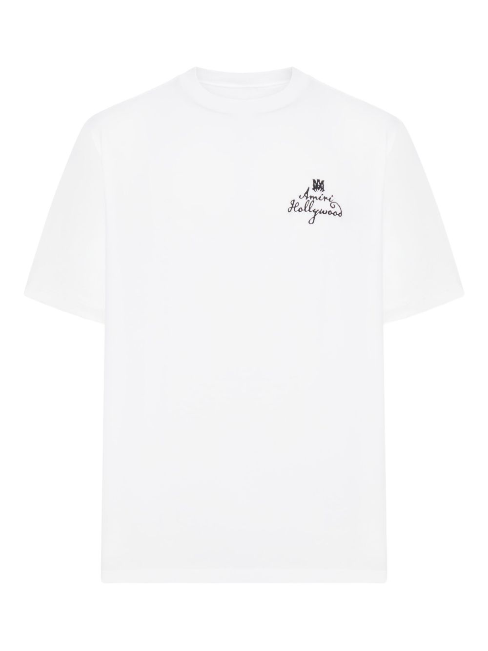 embroidered-logo T-shirt