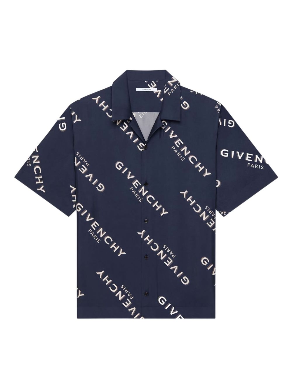 logo-print short-sleeved shirt