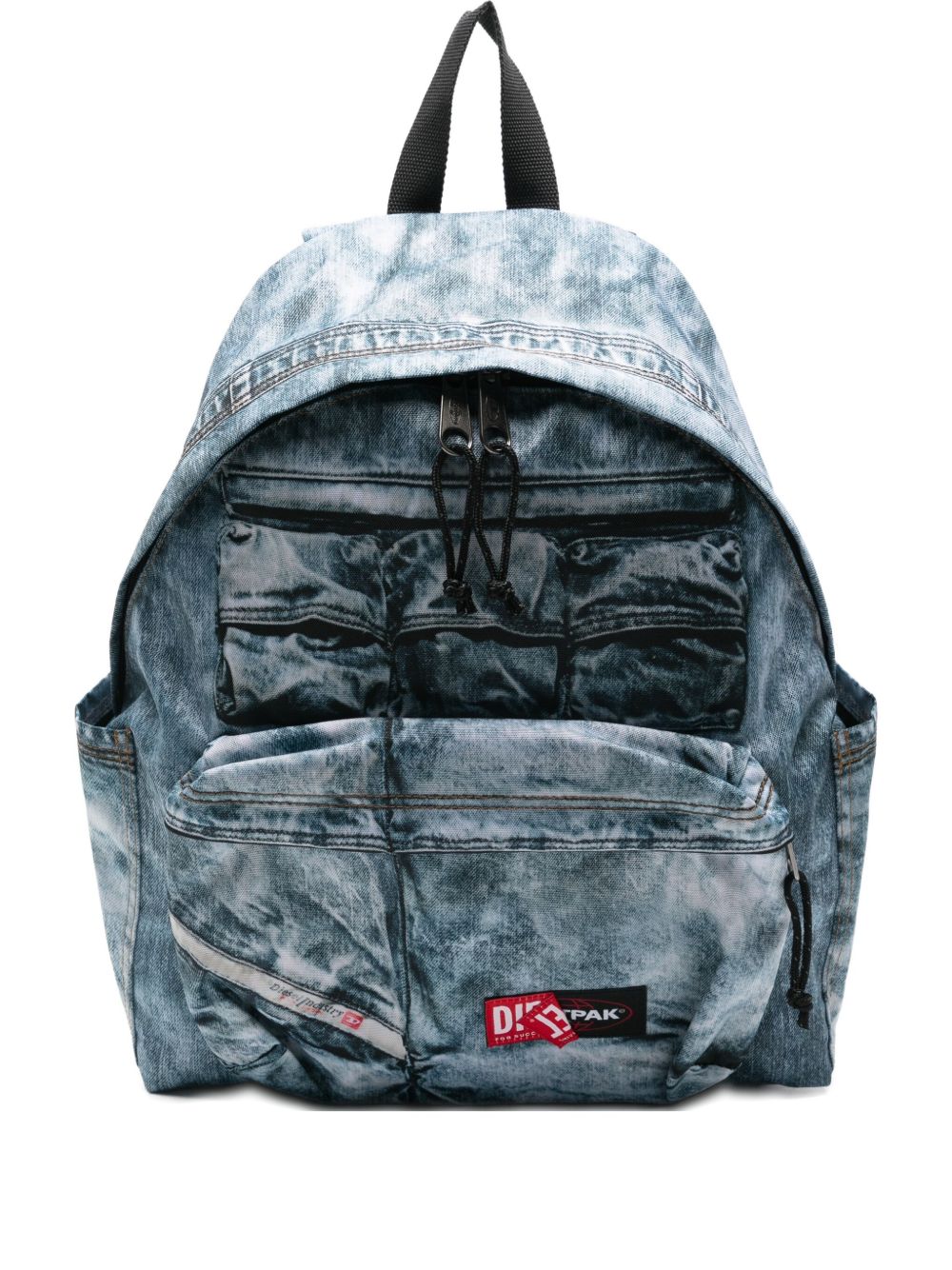 x Diesel denim-effect backpack