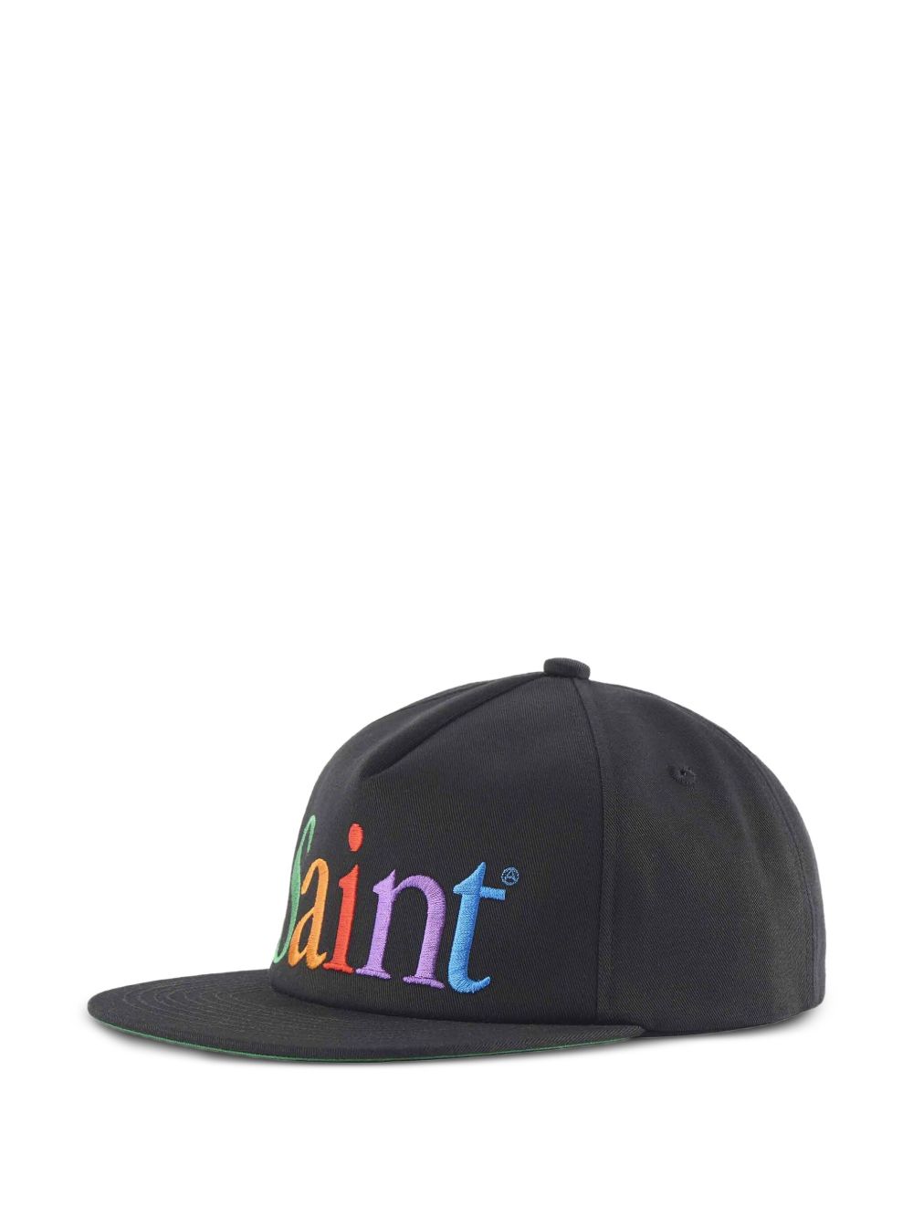 rainbow-embroidered baseball cap