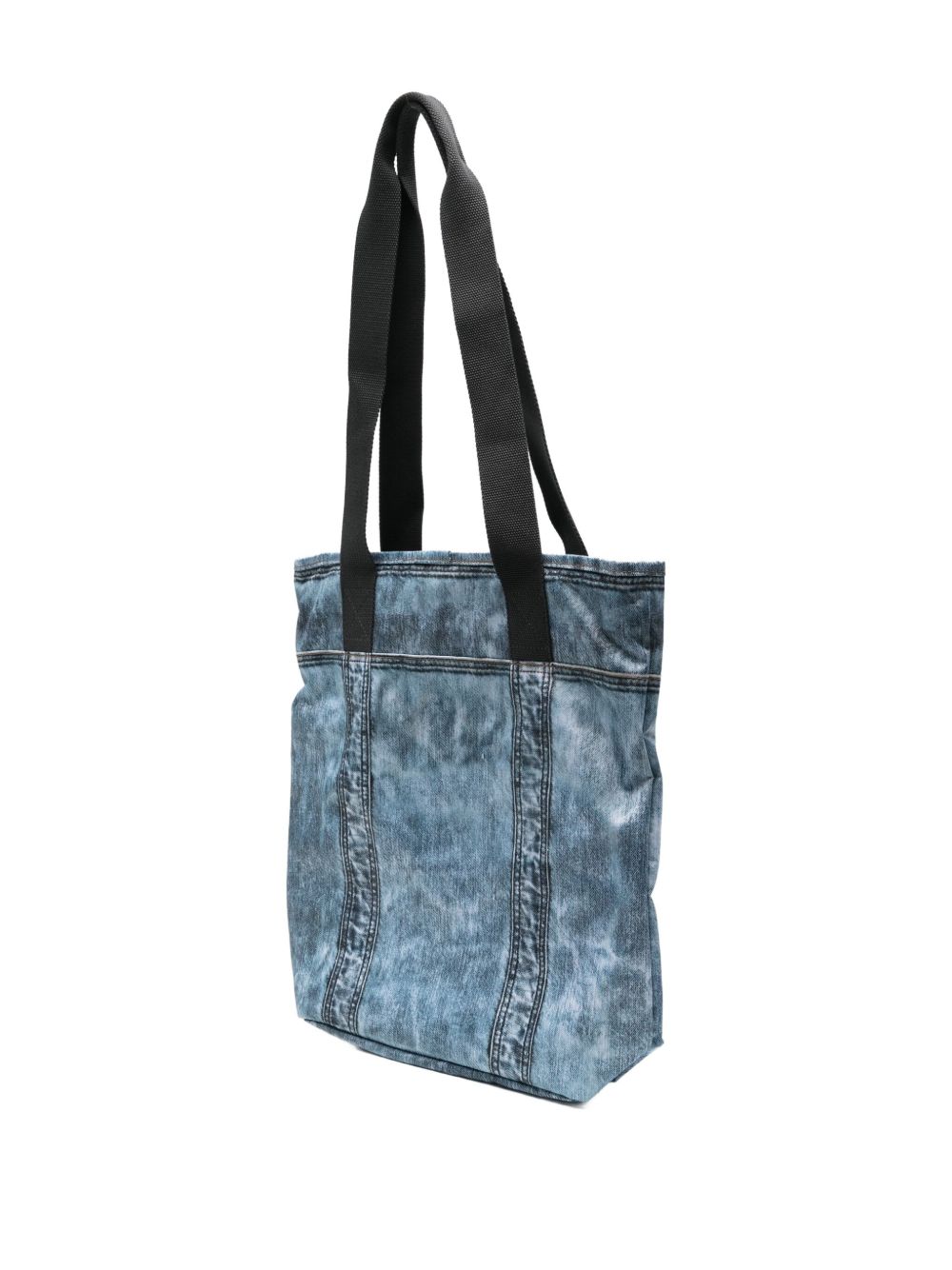x Diesel denim-effect tote bag
