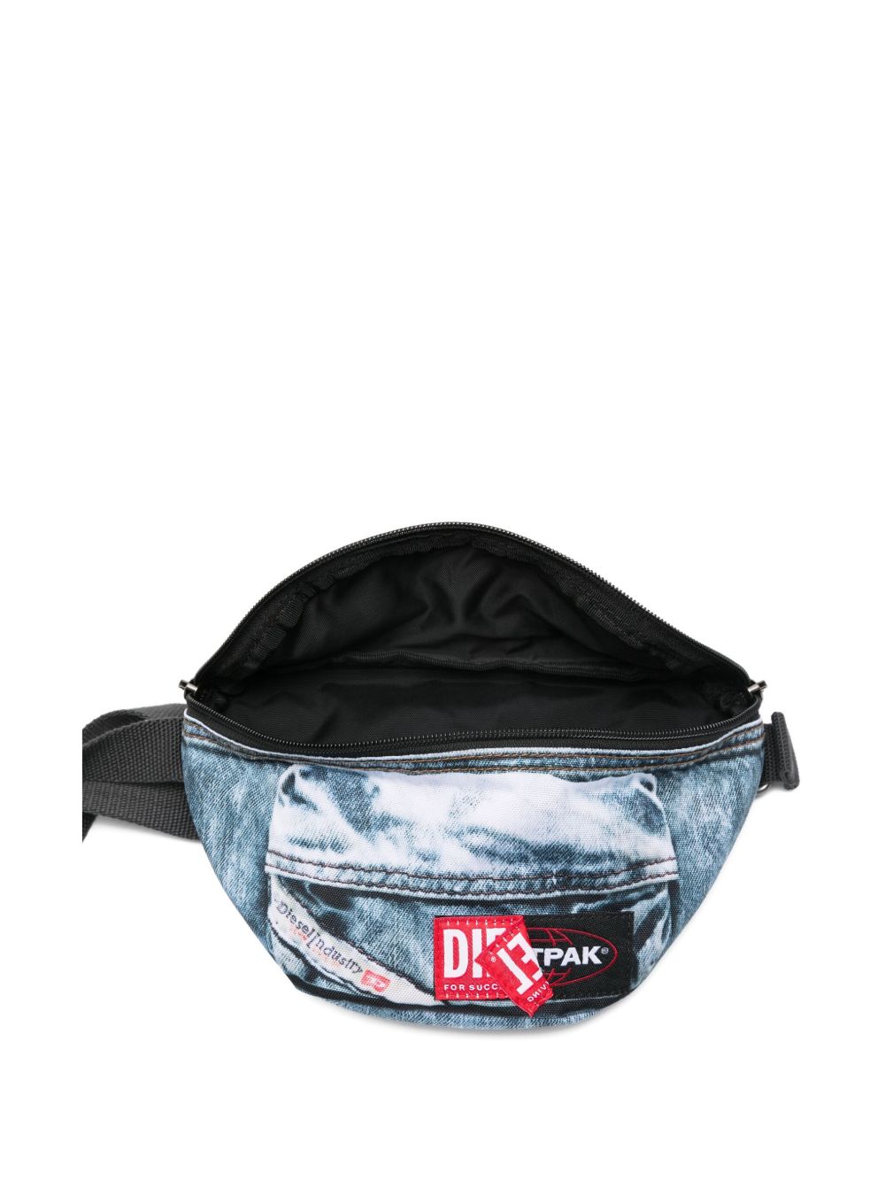 x Diesel denim-print belt bag