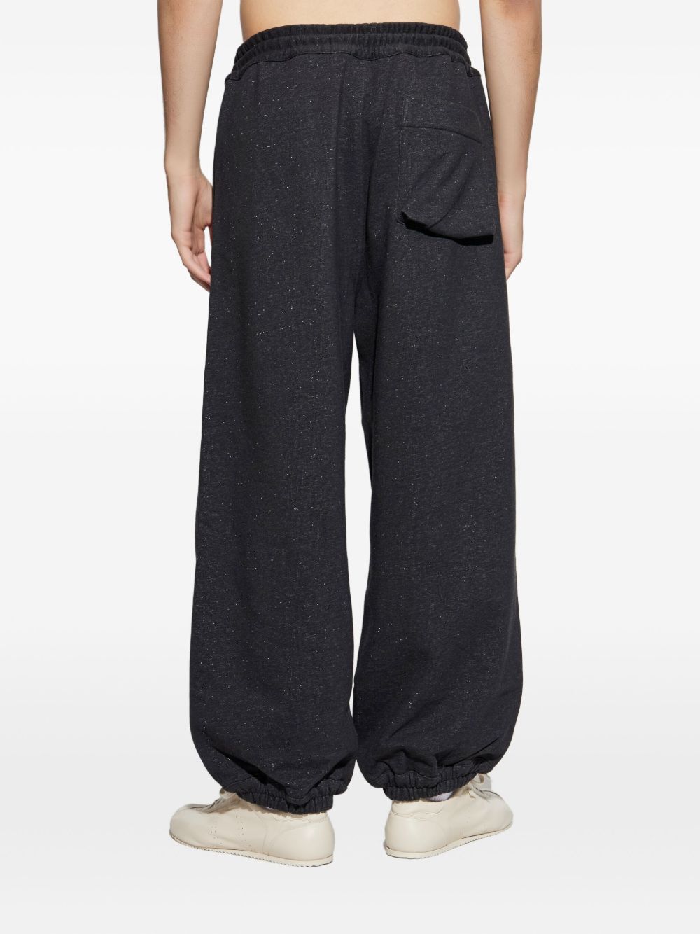 ribbed-panelled trousers