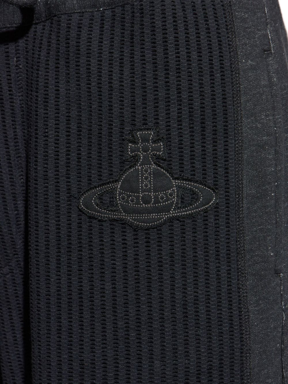 ribbed-panelled trousers