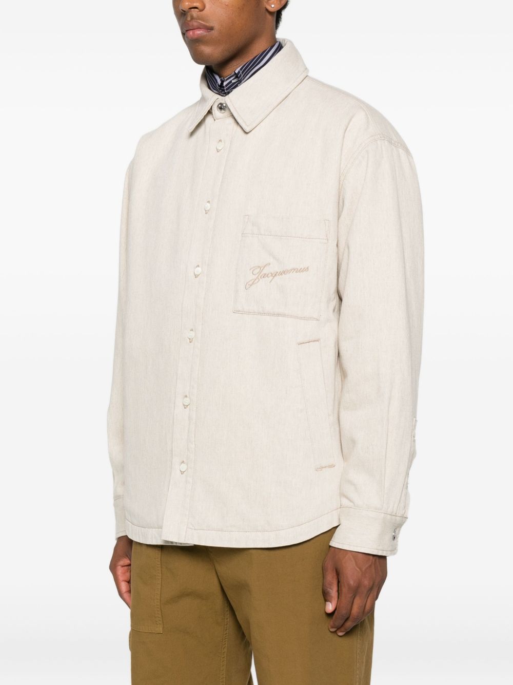 The Boulanger embroidered overshirt