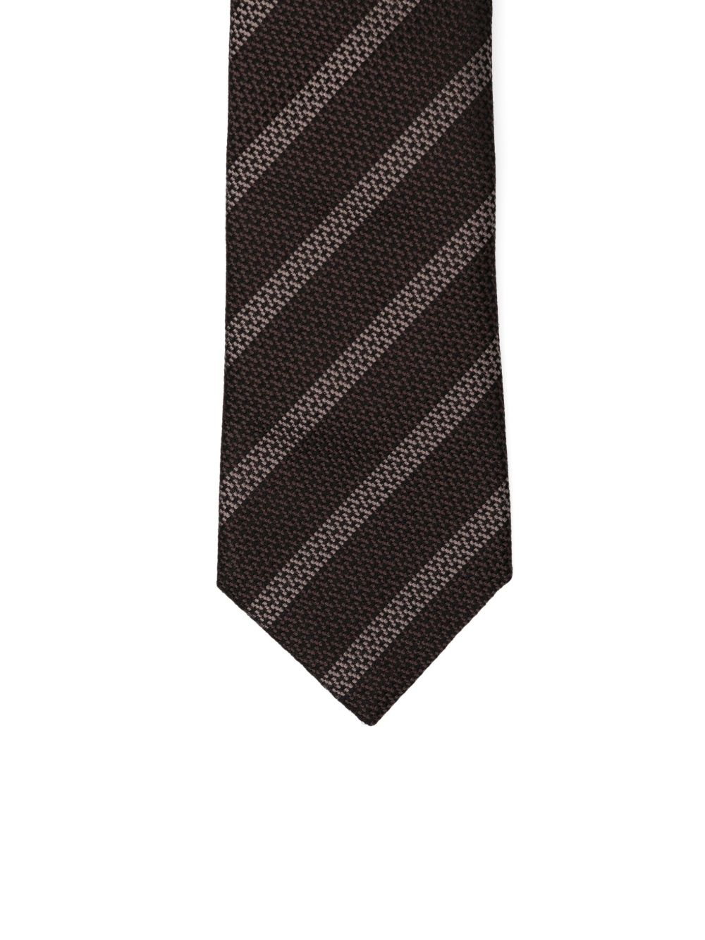 striped silk tie