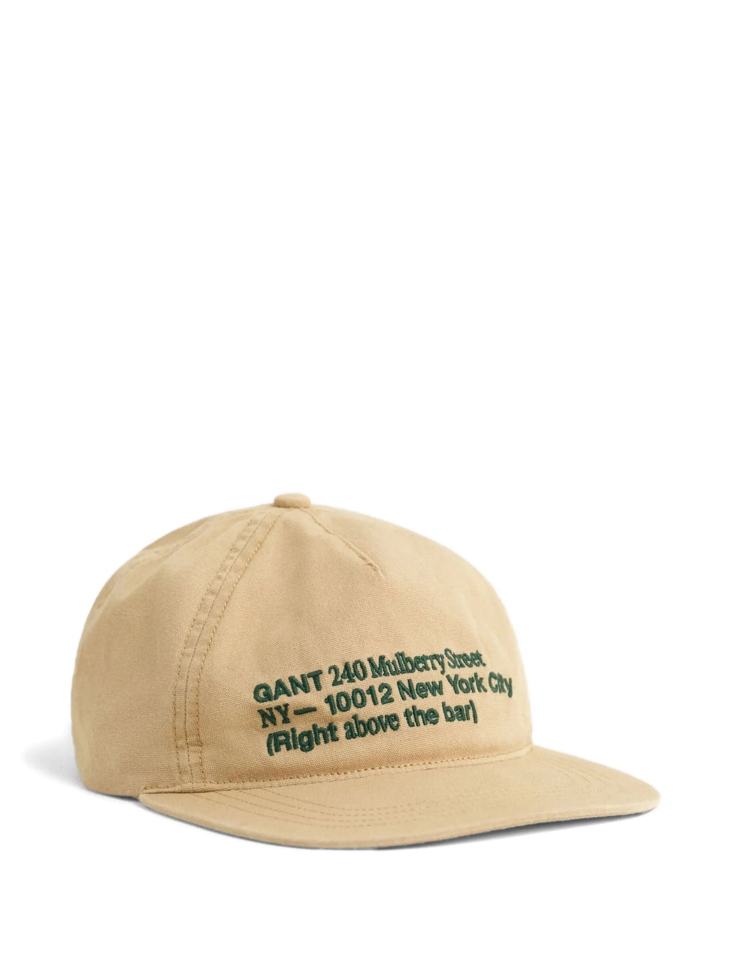 Embroidered Organic-Cotton Cap