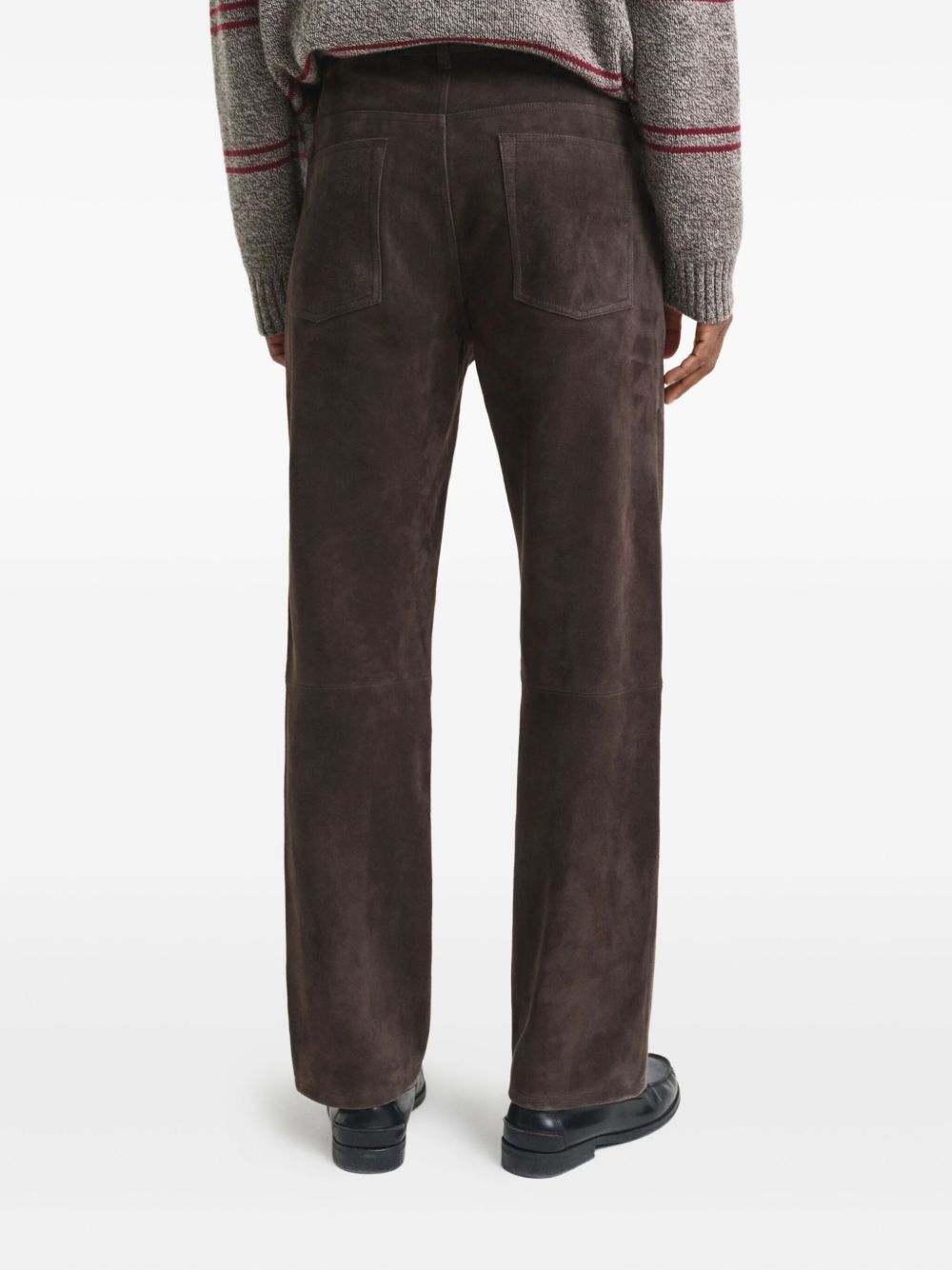 suede trousers