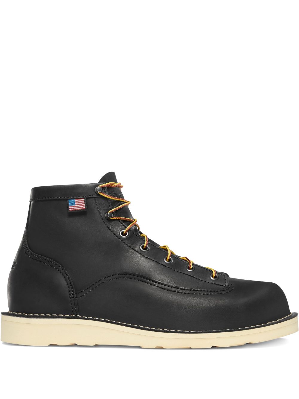 Bull Run lace-up leather boots