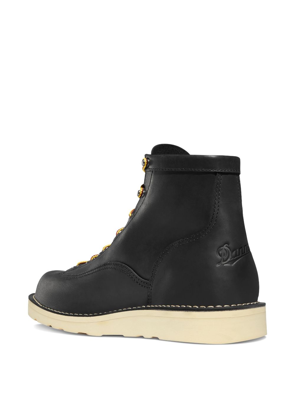 Bull Run lace-up leather boots