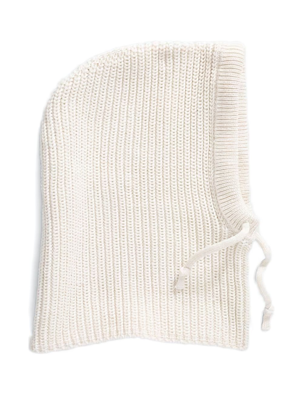 hooded ribbed balaclava