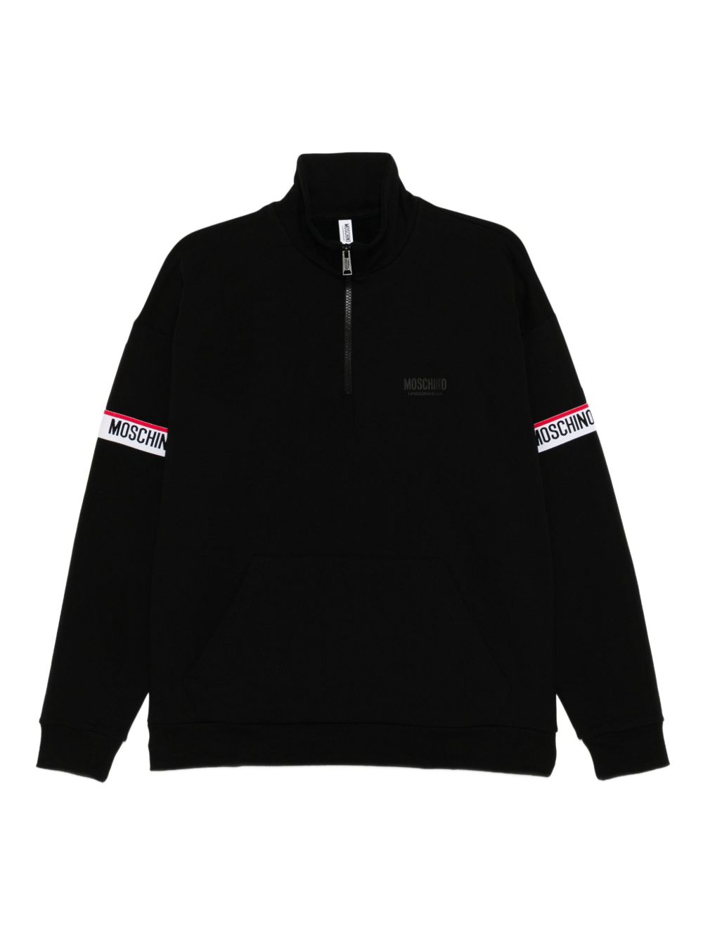 logo-embossed sweatshirt