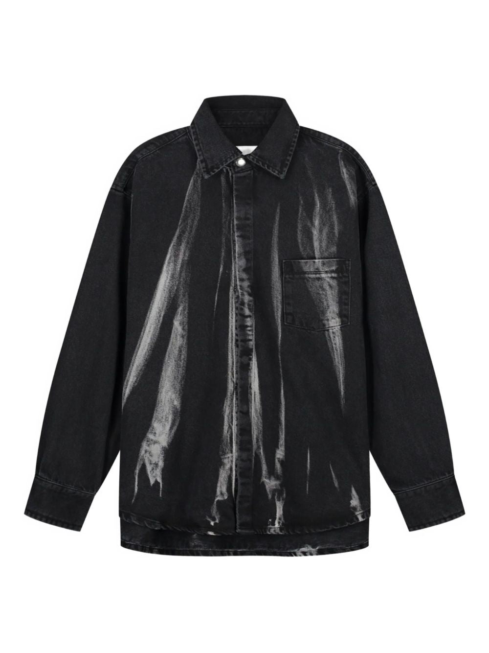 tie-dye cotton shirt