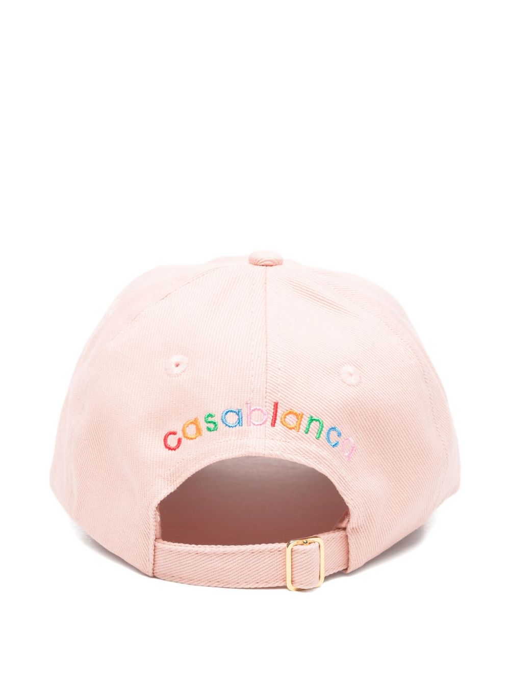 logo-embroidered cap