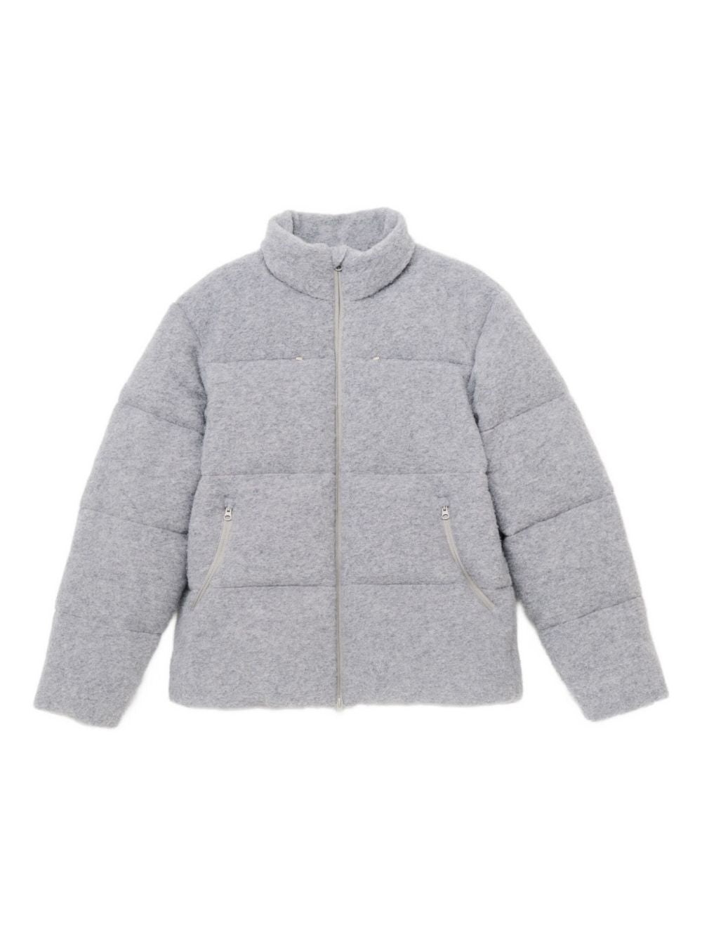 high-neck padded jacket