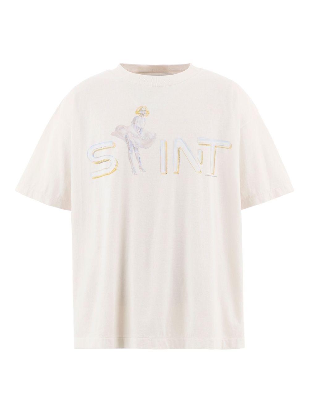 graphic-print cotton T-shirt