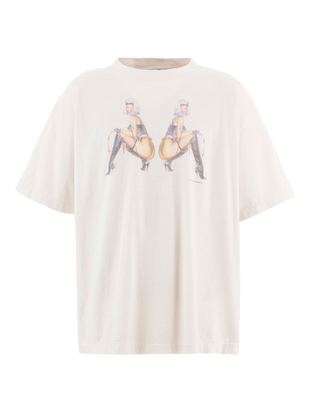 graphic-print cotton T-shirt