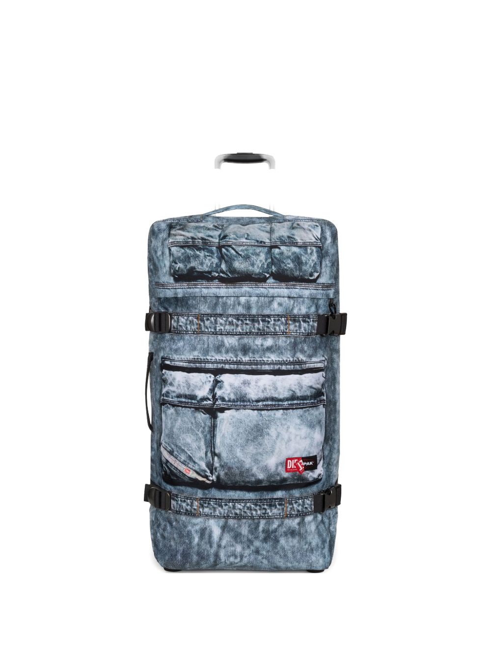 x Diesel large Transit'R L denim-effect luggage