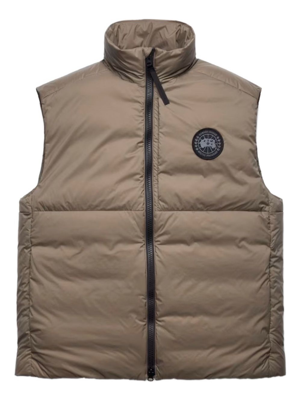 quilted logo vest