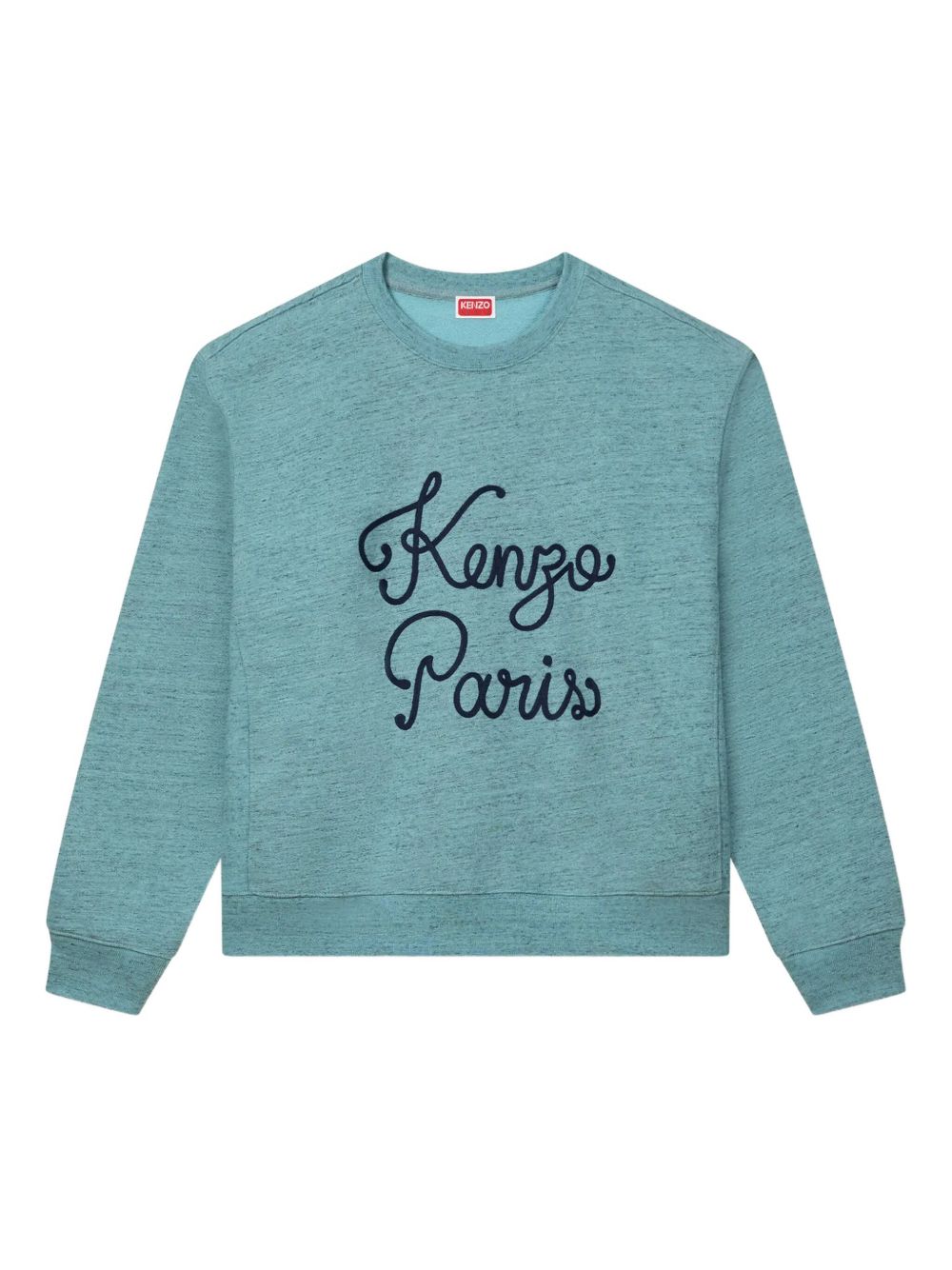 Paris Chainstitch-embroidered logo sweatshirt