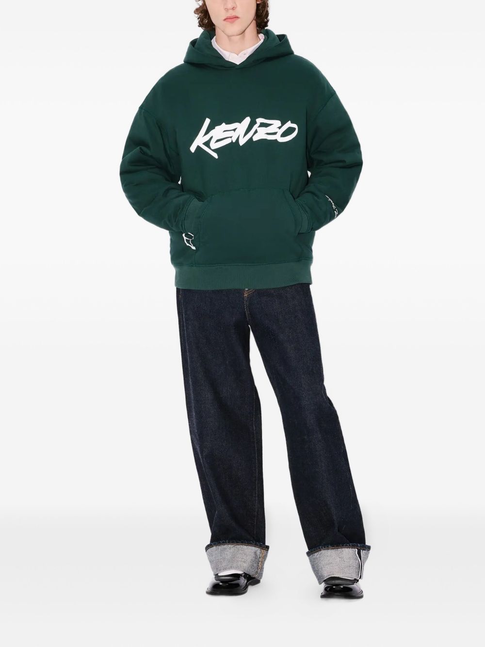 x Futura 2000 atom-flower print hoodie