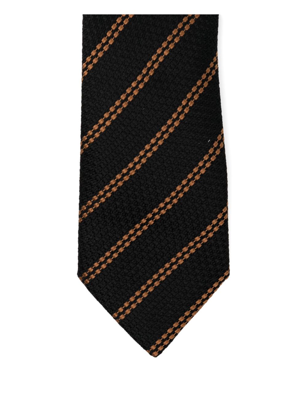 striped silk tie