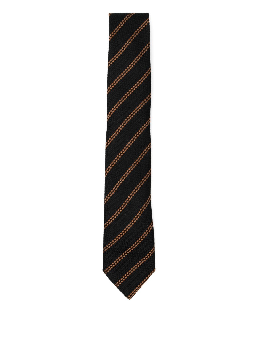 striped silk tie