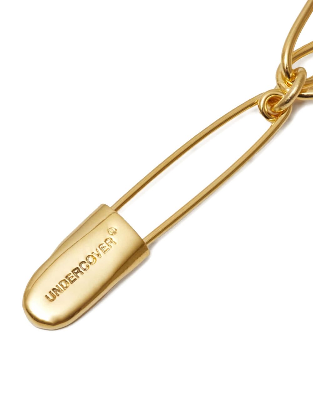 safety-pin necklace