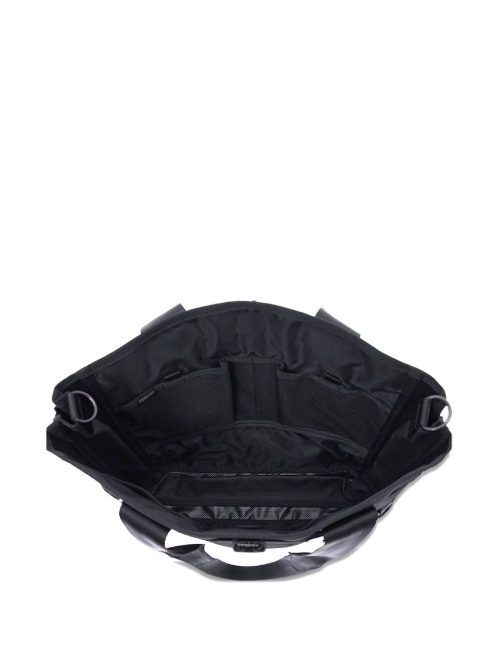 zip-fastening tote bag