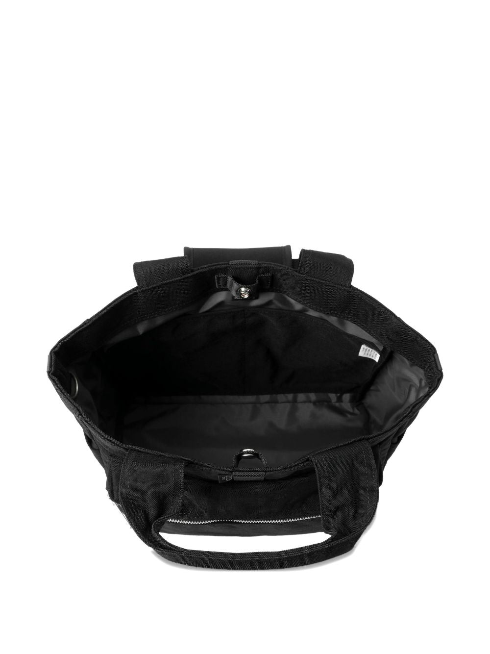 zip-fastening tote bag