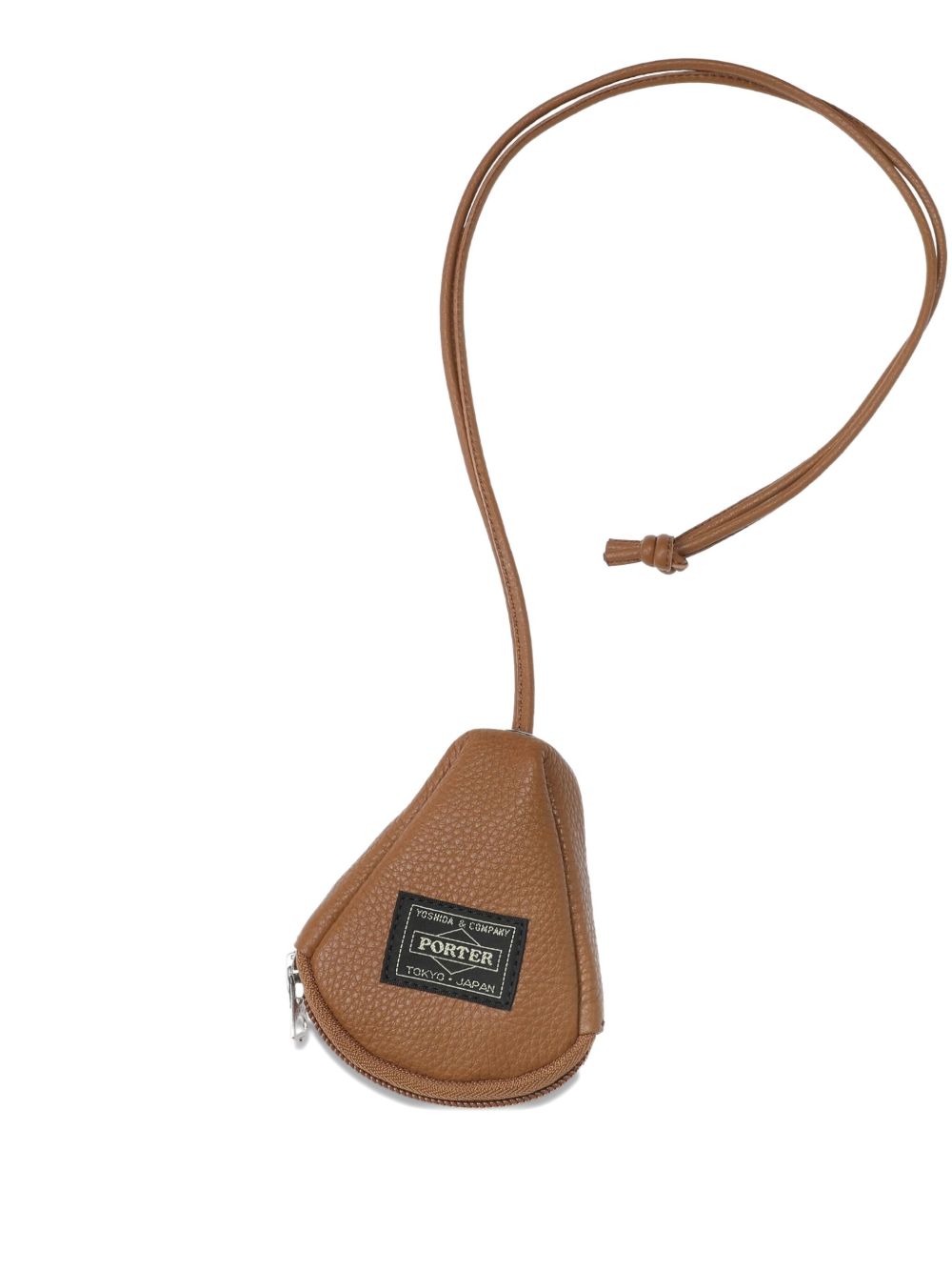 pear-shaped zip keyring