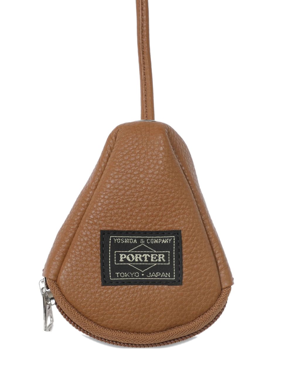 pear-shaped zip keyring