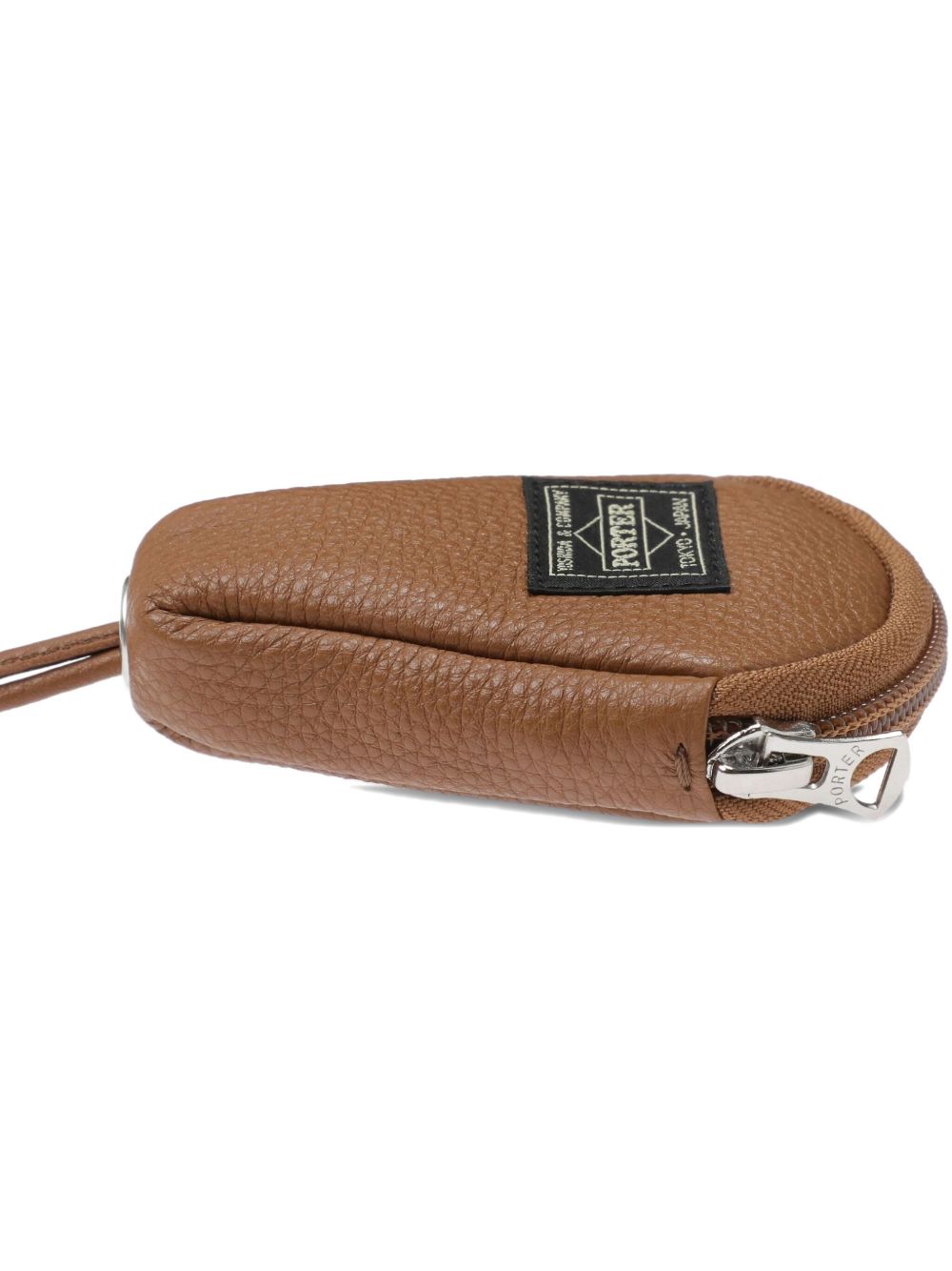 pear-shaped zip keyring