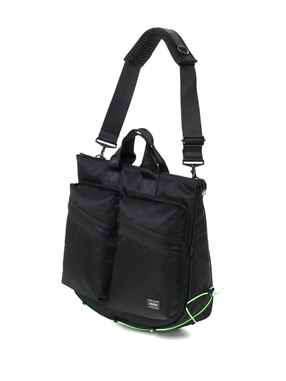 2Way Helmet double-pocket tote bag